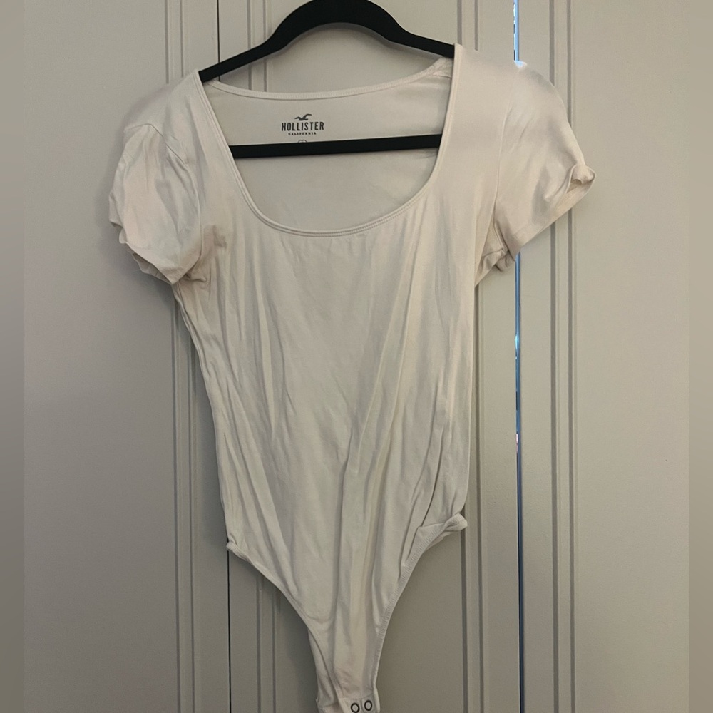 Hollister Cream Bodysuit